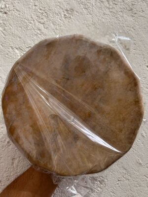 Tambor de piel con Baqueta de Piola 25cm